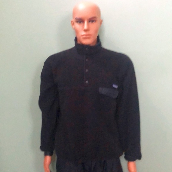 PATAGONIA Men's Black Pullover Size L